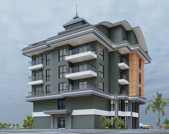 2+1,3+1,4+1 Alanya Oba Luxury Project Residence