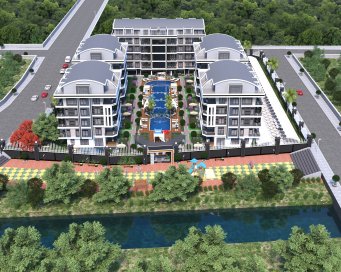 Luxury Complexes Located in Oba, One of Alanya's Most Popular Places, with August 2022 Completion Date